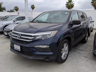 2016 Honda Pilot LX 5FNYF5H16GB027680 2016 Honda Pilot LX