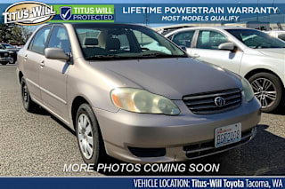 2003 Toyota Corolla LE 1NXBR32E73Z180661 2003 Toyota Corolla LE