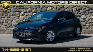 2019 Toyota Corolla Hatchback SE JTNK4RBE8K3044190 2019 Toyota Corolla Hatchback SE