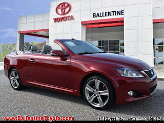 2012 Lexus IS 250C Base JTHFF2C28C2526319 2012 Lexus IS 250C Base