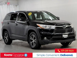 2016 Toyota Highlander XLE 5TDJKRFH1GS288070 2016 Toyota Highlander XLE