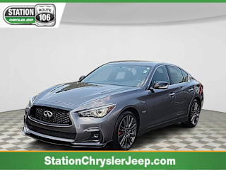 2019 Infiniti Q50 Red Sport 400 JN1FV7AR8KM801162 2019 Infiniti Q50 Red Sport 400
