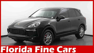 2017 Porsche Cayenne Base WP1AA2A24HKA89633 2017 Porsche Cayenne Base