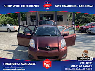 2009 Toyota Yaris Base JTDKT903X95242602 2009 Toyota Yaris Base