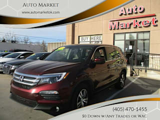 2017 Honda Pilot EX 5FNYF6H36HB002500 2017 Honda Pilot EX