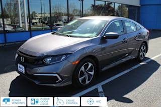 2020 Honda Civic LX 19XFC2F60LE205743 2020 Honda Civic LX