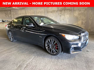 2018 Infiniti Q50 Red Sport 400 JN1FV7AR0JM700017 2018 Infiniti Q50 Red Sport 400