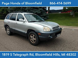 2002 Hyundai Santa Fe LX KM8SC13D82U231904 2002 Hyundai Santa Fe LX
