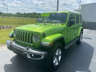 2019 Jeep Wrangler Unlimited Sahara 1C4HJXENXKW524205 2019 Jeep Wrangler Unlimited Sahara