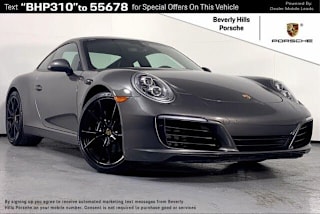 2018 Porsche 911 Carrera WP0AA2A90JS105654 2018 Porsche 911 Carrera