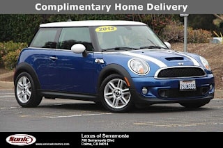 2013 MINI Cooper Cooper S WMWSV3C55DT389495 2013 MINI Cooper Cooper S