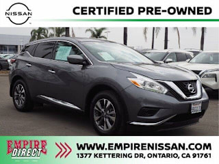 2017 Nissan Murano S 5N1AZ2MG1HN174134 2017 Nissan Murano S