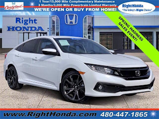 2020 Honda Civic Sport 19XFC2F82LE001589 2020 Honda Civic Sport