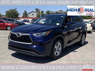 2020 Toyota Highlander L 5TDCZRAH8LS008540 2020 Toyota Highlander L