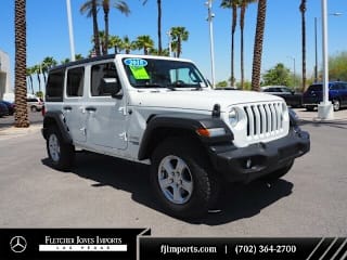 2018 Jeep Wrangler Unlimited Sport 1C4HJXDG1JW191703 2018 Jeep Wrangler Unlimited Sport
