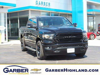 2019 Ram Pickup 1500 Big Horn 1C6SRFFT7KN697506 2019 Ram Pickup 1500 Big Horn