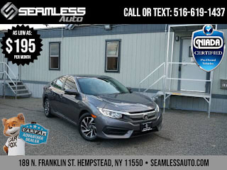 2017 Honda Civic EX 19XFC2F73HE211617 2017 Honda Civic EX