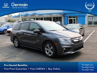 2018 Honda Odyssey EX-L 5FNRL6H72JB063901 2018 Honda Odyssey EX-L