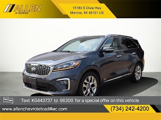 2019 Kia Sorento SX V6 5XYPKDA57KG443737 2019 Kia Sorento SX V6