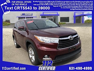 2016 Toyota Highlander Limited 5TDYKRFH1GS135543 2016 Toyota Highlander Limited
