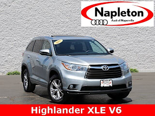2015 Toyota Highlander XLE 5TDJKRFH4FS167306 2015 Toyota Highlander XLE