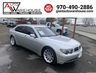 2003 BMW 7 Series WBAGN63403DR11456 2003 BMW 7 Series
