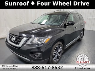 2017 Nissan Pathfinder Platinum 5N1DR2MMXHC629321 2017 Nissan Pathfinder Platinum