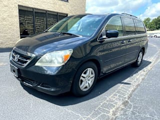 2007 Honda Odyssey EX-L w/DVD 5FNRL387X7B119381 2007 Honda Odyssey EX-L w/DVD