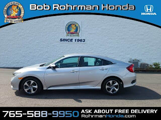 2019 Honda Civic LX 2HGFC2F67KH557318 2019 Honda Civic LX