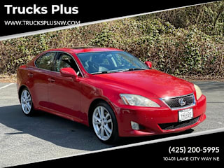 2007 Lexus IS 250 JTHBK262875034061 2007 Lexus IS 250