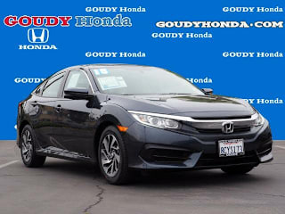 2018 Honda Civic EX 2HGFC2F76JH539402 2018 Honda Civic EX