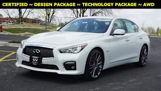 2017 Infiniti Q50 Red Sport 400 JN1FV7AR9HM870628 2017 Infiniti Q50 Red Sport 400