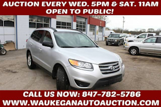 2012 Hyundai Santa Fe GLS 5XYZGDAG9CG106497 2012 Hyundai Santa Fe GLS