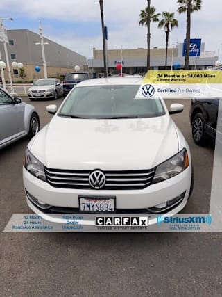 2015 Volkswagen Passat 1.8T Limited Edition PZEV 1VWAT7A33FC102572 2015 Volkswagen Passat 1.8T Limited Edition PZEV