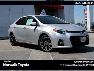 2014 Toyota Corolla S Plus 5YFBURHE9EP041385 2014 Toyota Corolla S Plus