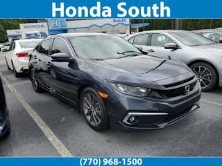 2020 Honda Civic EX 19XFC1F38LE011607 2020 Honda Civic EX