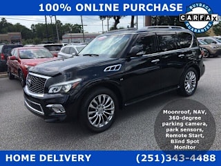 2017 Infiniti QX80 Base JN8AZ2NF8H9642268 2017 Infiniti QX80 Base