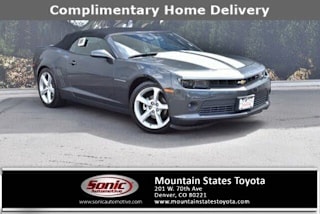 2015 Chevrolet Camaro LT 2G1FD3D35F9270563 2015 Chevrolet Camaro LT