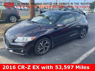 2016 Honda CR-Z EX JHMZF1D63GS001733 2016 Honda CR-Z EX