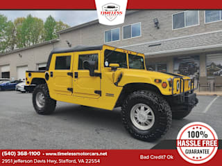 2001 HUMMER H1 Open Top 137FA90351E195431 2001 HUMMER H1 Open Top