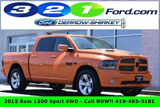 2015 Ram Pickup 1500 Sport 1C6RR7MT7FS677562 2015 Ram Pickup 1500 Sport