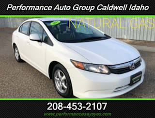 2012 Honda Civic Natural Gas 19XFB5F52CE000517 2012 Honda Civic Natural Gas