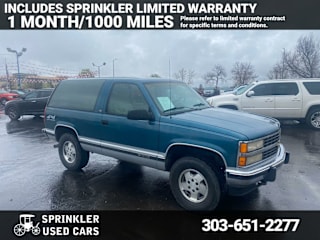 1993 Chevrolet Blazer Sport 1GNEK18K7PJ362169 1993 Chevrolet Blazer Sport