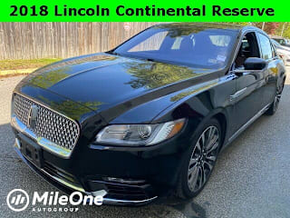 2018 Lincoln Continental Reserve 1LN6L9RP9J5602675 2018 Lincoln Continental Reserve