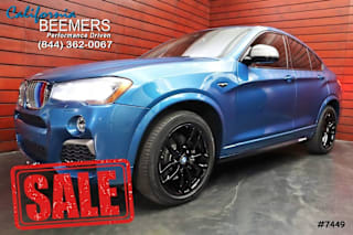 2018 BMW X4 M40i 5UXXW7C55J0W64307 2018 BMW X4 M40i