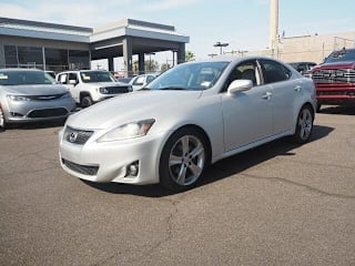 2012 Lexus IS 250 Base JTHBF5C22C5173994 2012 Lexus IS 250 Base