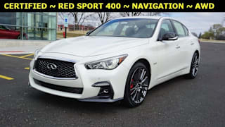 2019 Infiniti Q50 Red Sport 400 JN1FV7AR4KM800252 2019 Infiniti Q50 Red Sport 400