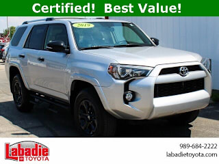 2019 Toyota 4Runner SR5 JTEBU5JR1K5653882 2019 Toyota 4Runner SR5