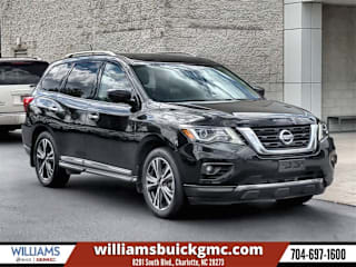 2017 Nissan Pathfinder Platinum 5N1DR2MMXHC643624 2017 Nissan Pathfinder Platinum