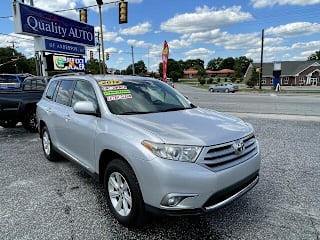 2012 Toyota Highlander Base 5TDZA3EH7CS019134 2012 Toyota Highlander Base